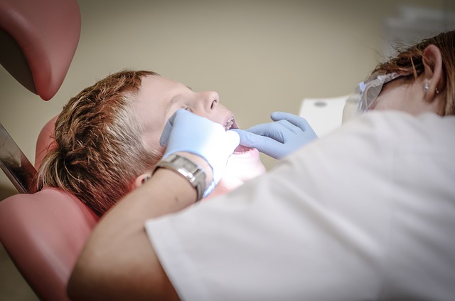Dentist Performing Procedure