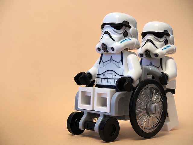 Wheelchair Lego Clone Troopers Star Wars